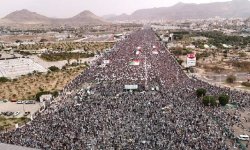 الحشود المليونية بصنعاء تؤكد الانتصار لصرخات الجياع في غزة ورفض جريمة الإبادة